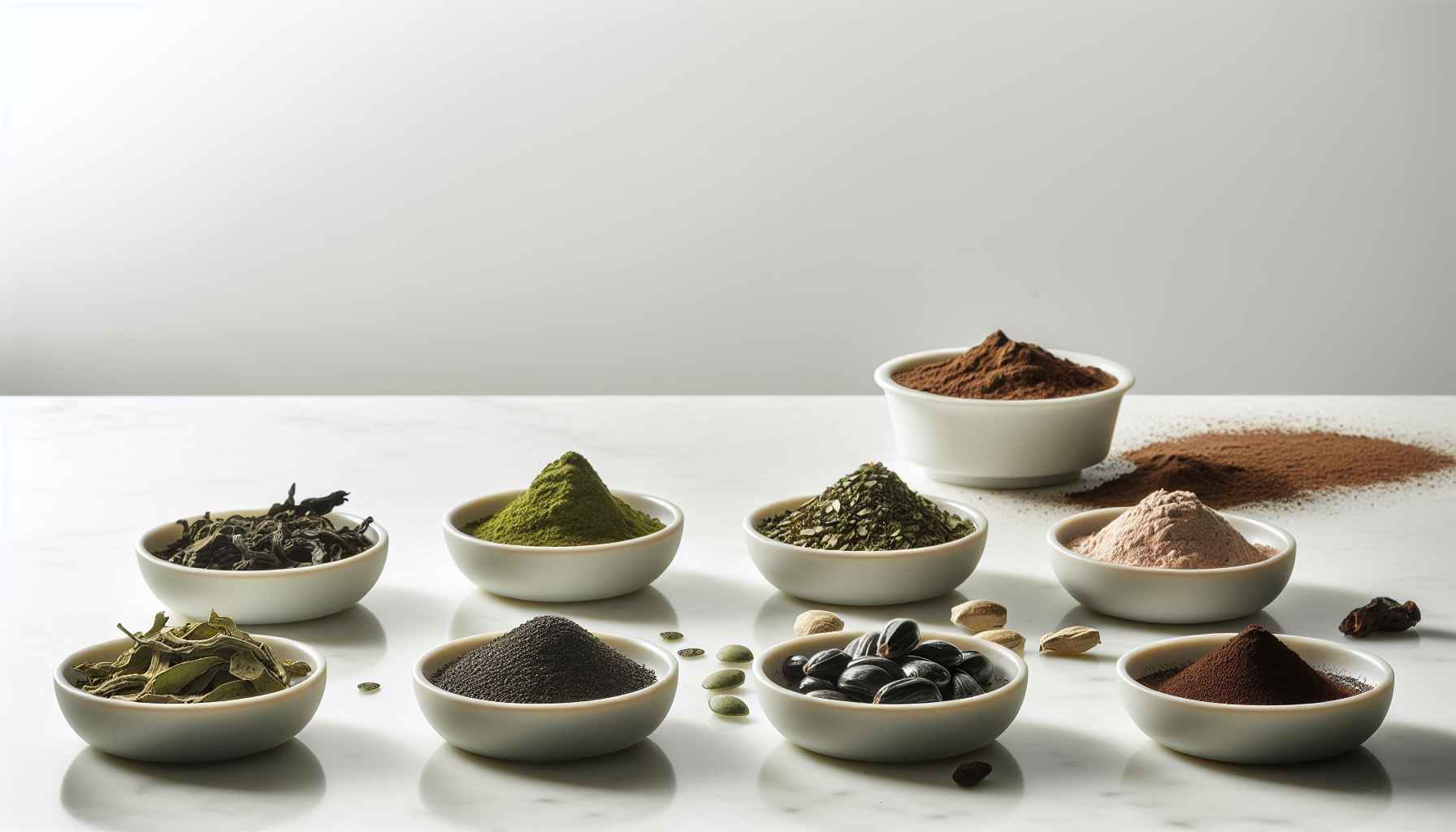 Natural botanical ingredients used in the Audifort hearing health formula